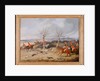 Hunting Scene: In Full Cry The Belvoir Hunt: Full Cry by Henry Thomas Alken