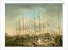 Hussars Embarking at Deptford, Kent by William Anderson