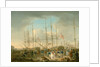 Hussars Embarking at Deptford, Kent by William Anderson