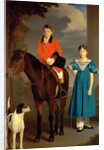 John Gubbins Newton and His Sister, Mary Newton by Robert Burnard