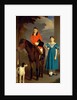 John Gubbins Newton and His Sister, Mary Newton by Robert Burnard