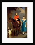 John Gubbins Newton and His Sister, Mary Newton by Robert Burnard