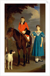 John Gubbins Newton and His Sister, Mary Newton by Robert Burnard