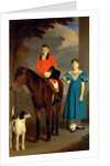 John Gubbins Newton and His Sister, Mary Newton by Robert Burnard