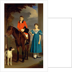 John Gubbins Newton and His Sister, Mary Newton by Robert Burnard