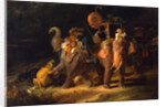 Tiger Hunting in the East Indies by Thomas Daniell