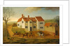 John Sidey and his Hounds at a Farmhouse near Hadleigh, Suffolk by James Dunthorne