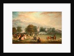 Archery Meeting in Bradgate Park, Leicestershire by John Ferneley