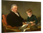 Francis Noel Clarke Mundy and His Grandson, William Mundy by Ramsay Richard Reinagle