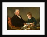 Francis Noel Clarke Mundy and His Grandson, William Mundy by Ramsay Richard Reinagle
