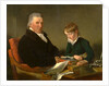 Francis Noel Clarke Mundy and His Grandson, William Mundy by Ramsay Richard Reinagle