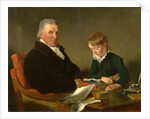 Francis Noel Clarke Mundy and His Grandson, William Mundy by Ramsay Richard Reinagle