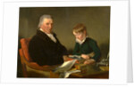 Francis Noel Clarke Mundy and His Grandson, William Mundy by Ramsay Richard Reinagle