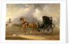William Massey-Stanley driving his Cabriolet in Hyde Park by John Ferneley