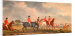 The Quorn Hunt: a Sketch of the Artist and his Friends Moving Off by John Ferneley