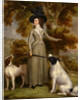 The Countess of Effingham with Gun and Shooting Dogs by George Haugh