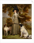 The Countess of Effingham with Gun and Shooting Dogs by George Haugh