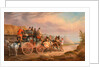 Mail Coaches on the Road: the `Quicksilver' Devonport-London Royal Mail about to Start with a new Team (The Devonshire to London Coach) by Charles Cooper Henderson