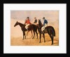 Steeplechase cracks: Allen McDonough on Brunette, Tom Oliver on Discount, and Jem Mason on Lottery by John Frederick Herring