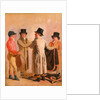 The Jockey Frank Buckle, the Owner-Breeder John Wastell, his Trainer Robert Robson, and a Stable-lad Frank Buckle by Benjamin Marshall