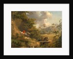 Foxhunting in Hilly Country by George Morland
