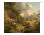 Foxhunting in Hilly Country by George Morland