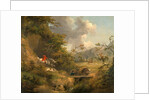 Foxhunting in Hilly Country by George Morland