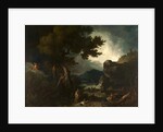 The Destruction of the Children of Niobe A large landskip with the story of Niobe by Richard Wilson
