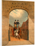 Schooling a Pair in a Brake at Lucas's Yard, Clerkenwell by James Pollard