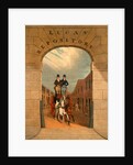 Schooling a Pair in a Brake at Lucas's Yard, Clerkenwell by James Pollard