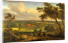 Bifrons Park, Kent Hunting Scene with Brifons Park in the Background by Perhaps Jan van der Vaardt