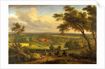 Bifrons Park, Kent Hunting Scene with Brifons Park in the Background by Perhaps Jan van der Vaardt