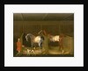 The Stables and Two Famous Running Horses belonging to His Grace, the Duke of Bolton Two Horses in a Stable with a Groom Two Horses and a Groom in a Stable by James Seymour