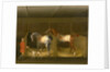 The Stables and Two Famous Running Horses belonging to His Grace, the Duke of Bolton Two Horses in a Stable with a Groom Two Horses and a Groom in a Stable by James Seymour