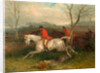 Foxhunting: Coming to a Fence (Full Cry) by William J. Shayer