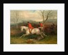 Foxhunting: Coming to a Fence (Full Cry) by William J. Shayer