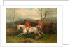 Foxhunting: Coming to a Fence (Full Cry) by William J. Shayer