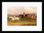Steeplechasing: The Brook by William J. Shayer