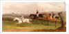 Steeplechasing: The Brook by William J. Shayer