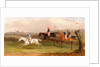 Steeplechasing: The Brook by William J. Shayer