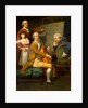 Self-Portrait with His Daughter Maria Theresa, James Cervetto, and Giacobbe Cervetto by Johan Joseph Zoffany