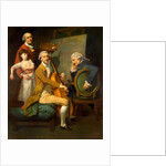 Self-Portrait with His Daughter Maria Theresa, James Cervetto, and Giacobbe Cervetto by Johan Joseph Zoffany