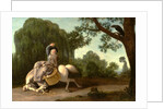 The Farmer's Wife and the Raven by George Stubbs