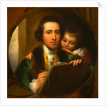 The Artist and His Son Raphael by Benjamin West