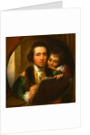 The Artist and His Son Raphael by Benjamin West