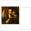 The Artist and His Son Raphael by Benjamin West