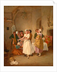 The Mistletoe Bough by Francis Wheatley