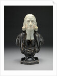 Ceramic Bust of the Reverend John Wesley by Anonymous