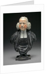 Ceramic Bust of the Reverend George Whitfield by Anonymous