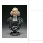 Ceramic Bust of the Reverend George Whitfield by Anonymous